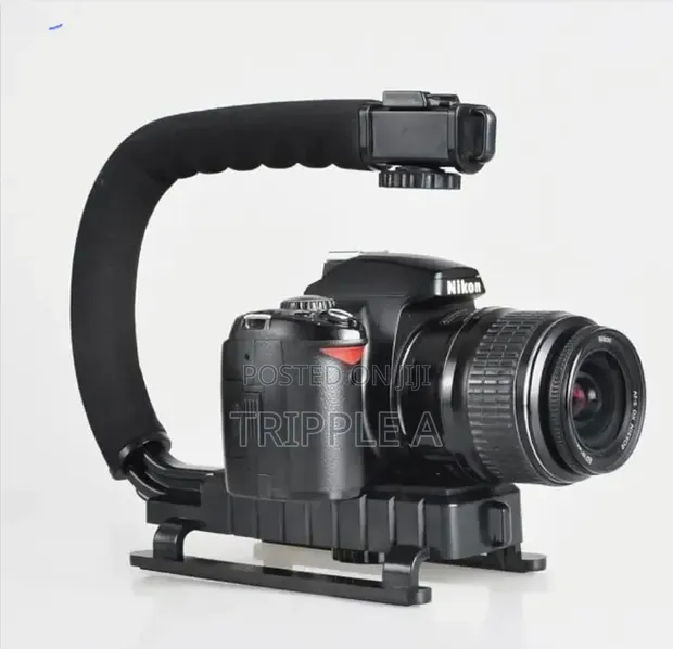 U Shaped Video Making Bracket with Light - 1