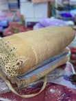 Royal Bedspread with Embroidered Lace - 2