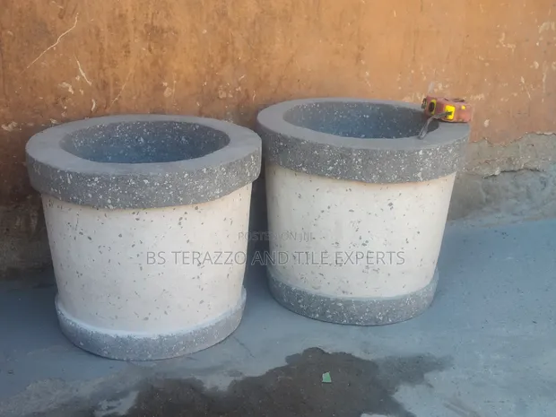 Terrazo Flower Pots - All Sizes - 1