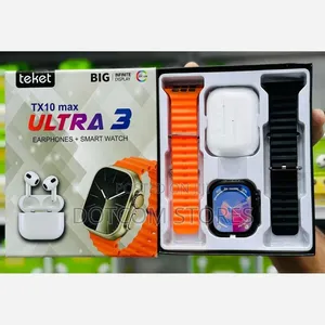 Teket TX10 Max Ultra 3 Smartwatch Bundle