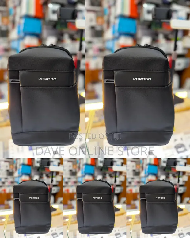 Black Porodo Crossbody Bag - 1