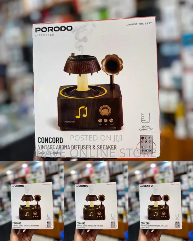 Porodo Lifestyle Concord Vintage Aroma Diffuser - 1