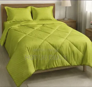 4pcs Egyptian Duvet Set (Light Green)