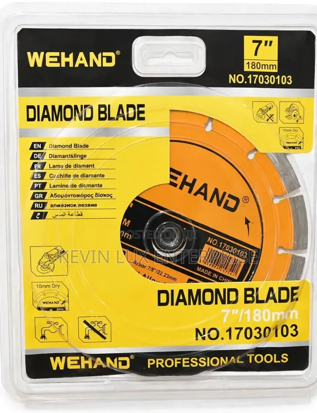 Total Diamond Blade Disc 7" - 1