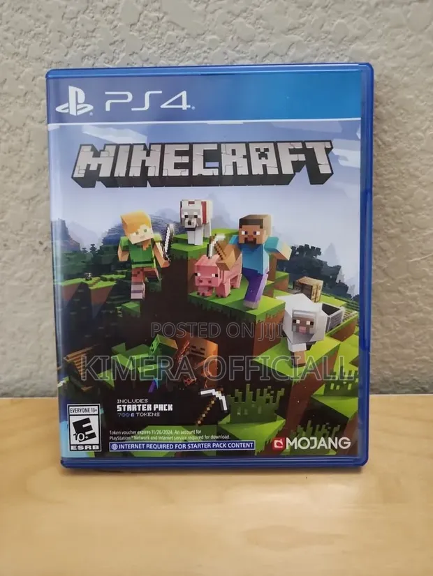 Minecraft PS4 Game CD - Original Disc - 1