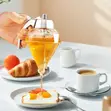 Syrup Dispenser with Stand - No Drip Honey Jar - 2