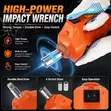 E-HEELP Electric Car Jack Kit 5 Ton 12V Hydraulic with Wrench - 5