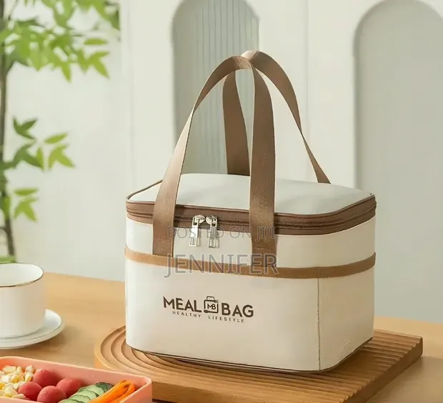Portable Insulated Lunch Bag - 1