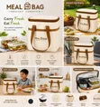 Portable Insulated Lunch Bag - 4