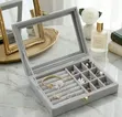 A&G Jewellery Organizer Box with Clear Lid - 2