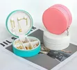 Mini Round Travel Jewelry Box - 1