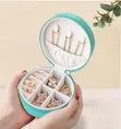 Mini Round Travel Jewelry Box - 2