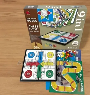 9-in-1 Multifunctional Magnetic Board Game