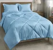 Egyptian Cotton Duvet Set - Sky Blue (5x6) - 1