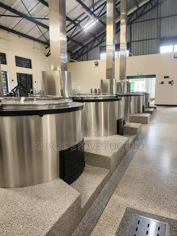 Institutional Stainless Steel Firewood Cookers - 1