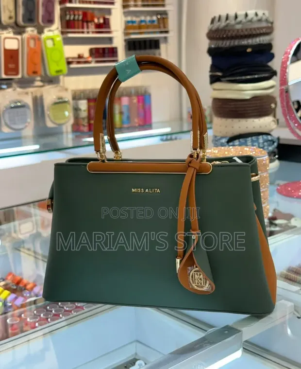Miss Alita Handbag with Dual Top Handles - 1