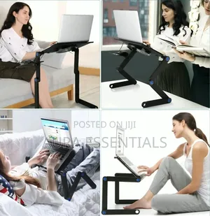 Multifunctional Laptop Table with Cooling Fans