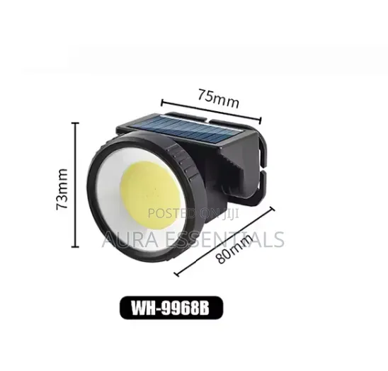 Solar Powered LED Headlamp - 1