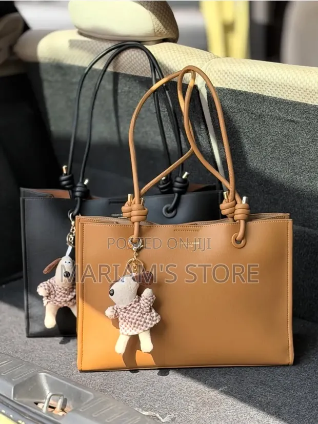 Vogue & Classic Leather Tote Bag - 1