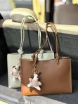 Vogue & Classic Leather Tote Bag - 2