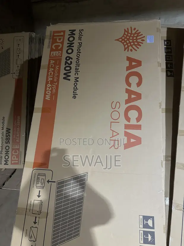 620W Bi-Facial Solar Panel - 1