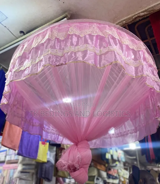 Super Round Mosquito Net - Pink - 1