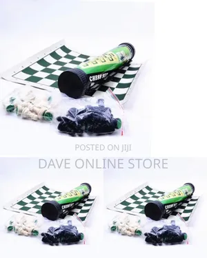 Portable Roll-Up Tournament Chess Set