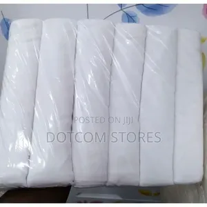 Felicia 6Pcs Receiving Sheets - White