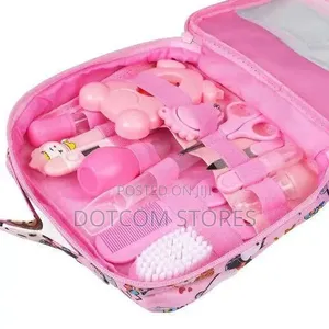 13-Piece Newborn Baby Hygiene & Safety Kit - Pink