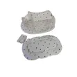 White Heart Newborn Baby Net - 1