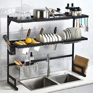 2-Tier Over-the-Sink Dish Drying Rack