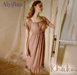 Vintage-Style Lace Babydoll Nightgown - 2