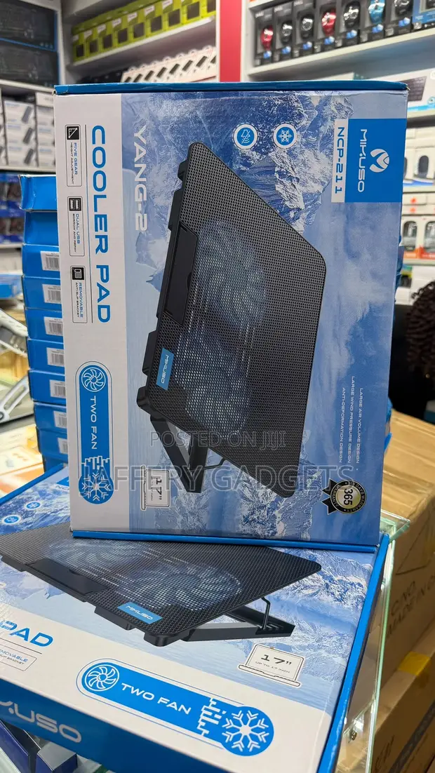 Mikuso Yang-2 Laptop Cooler Pad (NCP-211) - 1