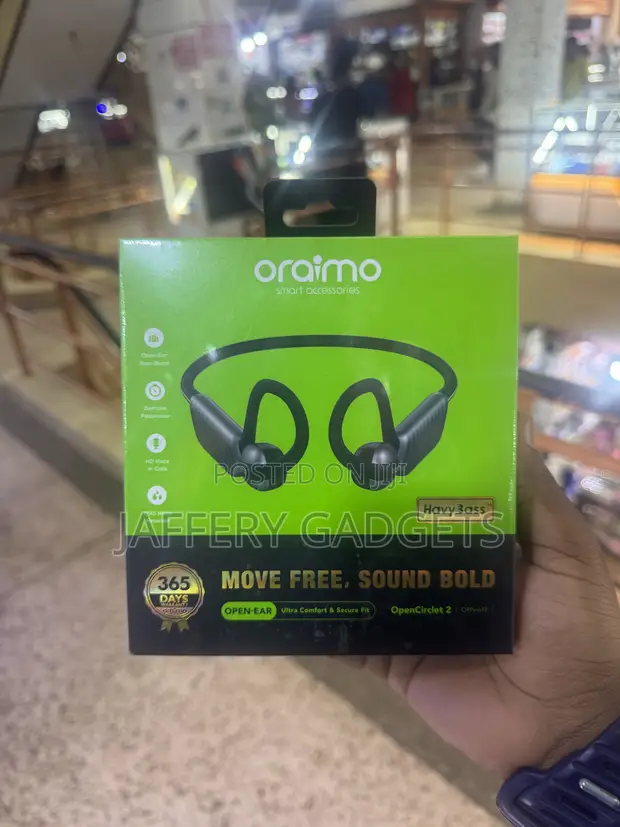 Oraimo Open Circlet 2 Open-Ear Headphones - 1