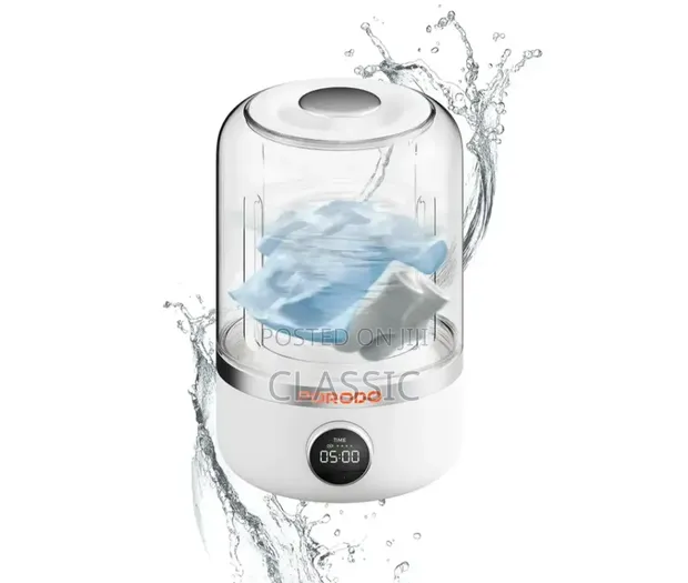 Porodo Lifestyle Cordless Mini Washing Machine - 1