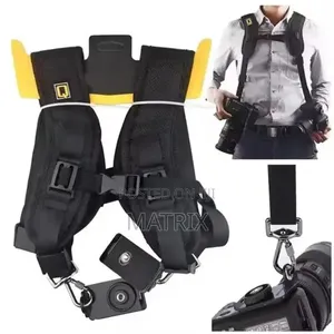 Durable Double Shoulder Camera Strap for DSLR/SLR