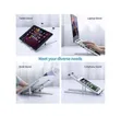 Adjustable Aluminum Laptop Stand - Silver - 3