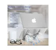 Adjustable Aluminum Laptop Stand - Silver - 5