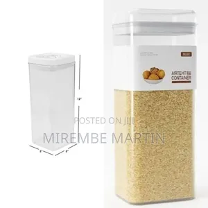 DLUX Tall Airtight Food Storage Container, 3.1 Litres