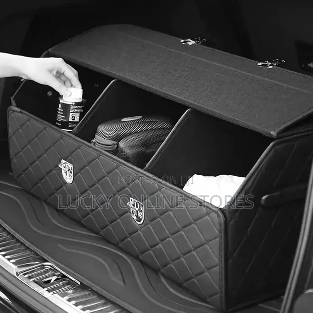 Car Trunk Organizer - Foldable Storage Box - 1