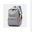 Waterproof Minimalist Laptop Backpack - Grey - 2