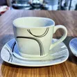 6-Piece Elegant Tea Cup & Saucer Set - 1