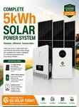 5kWh Complete Solar System - Brand New - 2