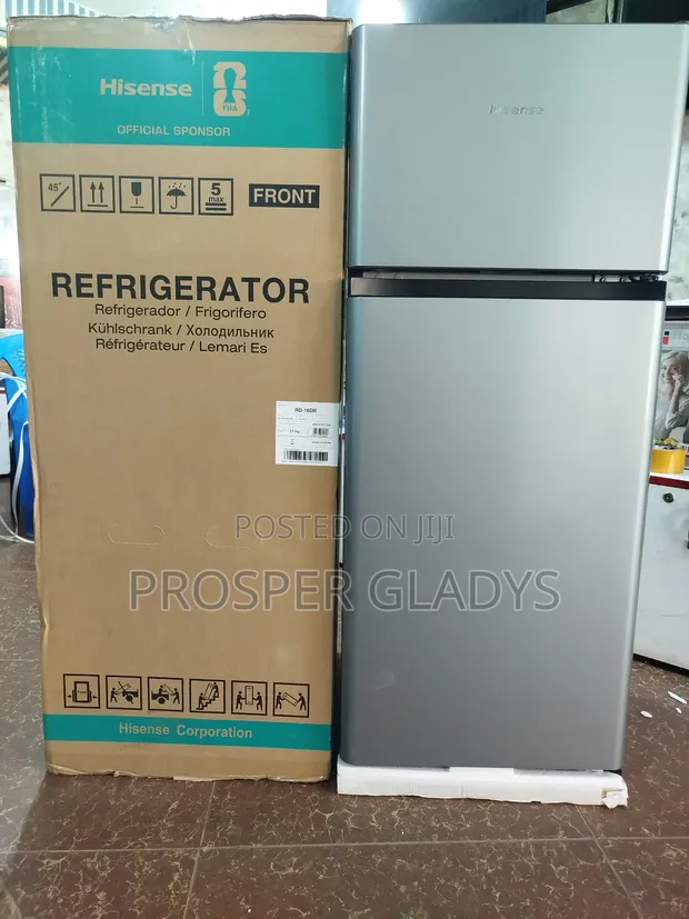 160 Litres Hisense Refrigerator, Double Door - 1