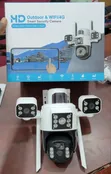 Outdoor 3-Lens 4G Solar Security Camera - 4