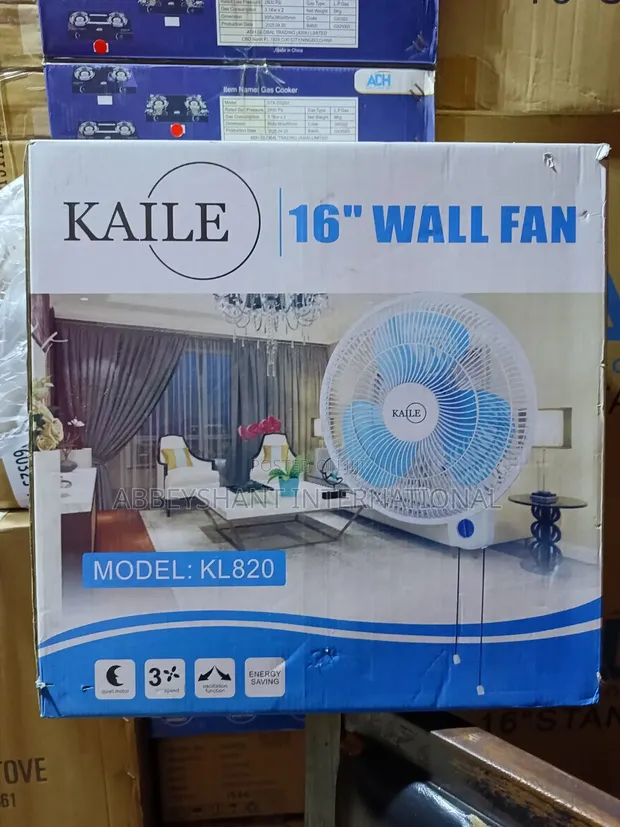 16" 3-Blade Wall Fan - 1