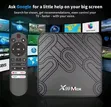 X99 Max Google TV Box - 8K Ultra HD | WiFi 6 - 3