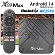 X99 Max Google TV Box - 8K Ultra HD | WiFi 6 - 4