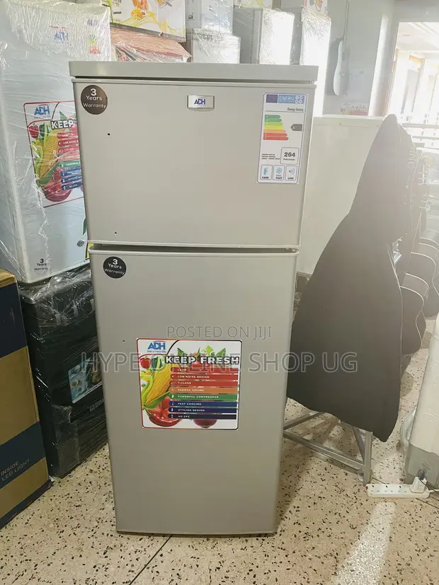Imported Used ADH 300L Double Door Fridge - 1