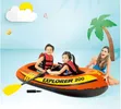 Intex Explorer 200 Inflatable Boat Set - 1